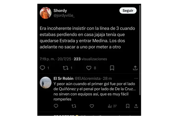 Captura de X
