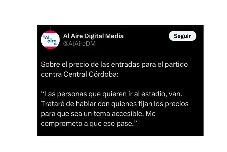 Captura de X