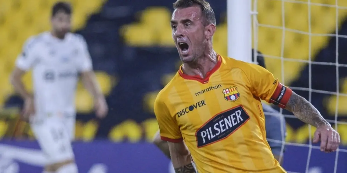 Damián Díaz es un referente de Barcelona SC en el último tiempo y aprovechó todo este efecto mediático para buscar incrementar su fortuna