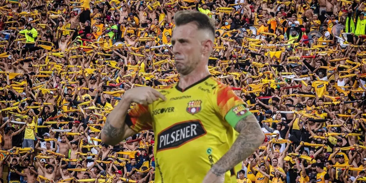 No se olvidaron del Kitu Díaz, esto le cantaron los hinchas de Barcelona SC en pleno homenaje por el Centenario