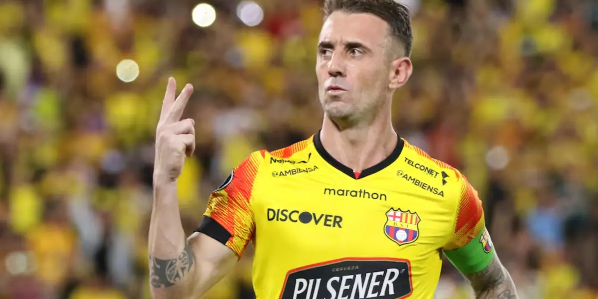 Damián Díaz jugador de Barcelona SC