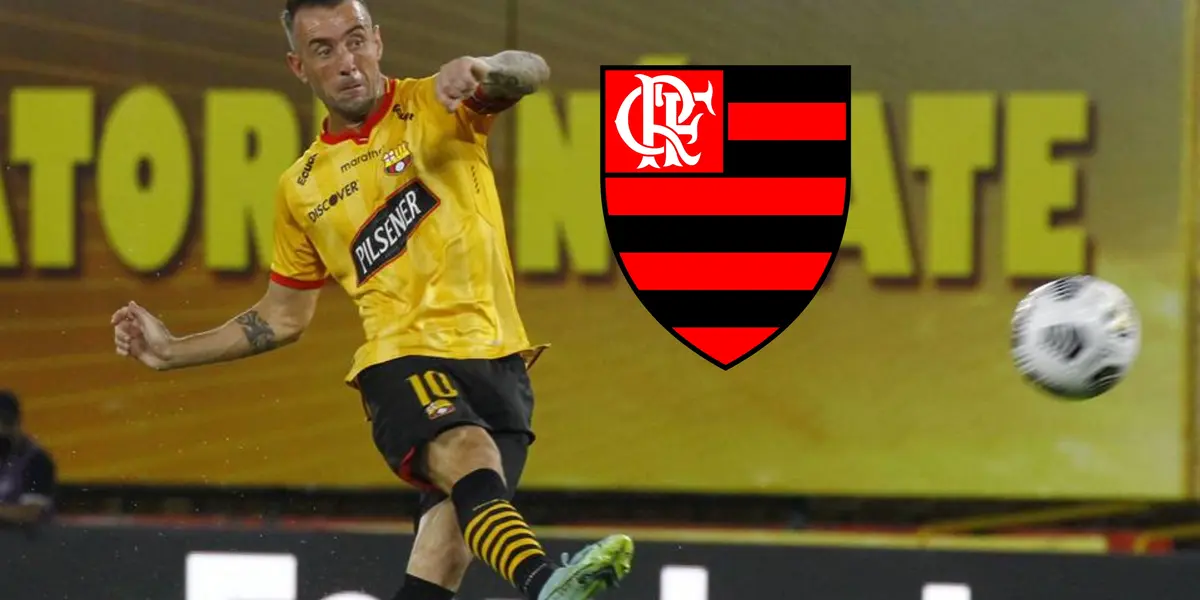Damián Díaz jugó a otro ritmo en los primeros 45 minutos ante Fluminense y en el segundo tanto dejó el balón dividido que terminó por recuperar Flamengo y anotar el segundo gol en el estadio Maracaná