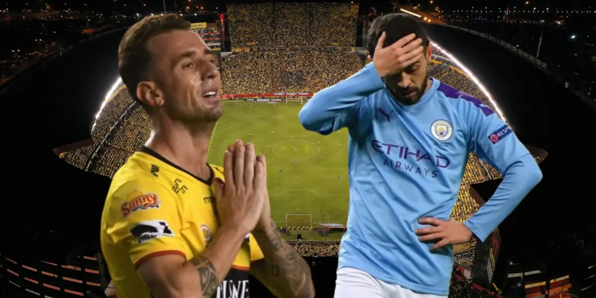 (VIDEO) Bernardo Silva fue la burla luego del penal contra el Madrid, pero el Kitu Díaz pasó por una situación igual