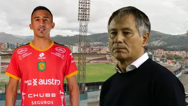Danny Luna y Ariel Holan (Foto tomada de: Deportivo Cuenca/Danny Luna/TyC)