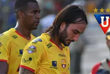 Debido a la economía actual de LDU, el colombiano Sebastián Pérez se hizo un jugador caro y no lo pudieron contratar
