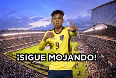 Delantero de LDU continúa mojando para Liga Deportiva Universitaria de Quito. 