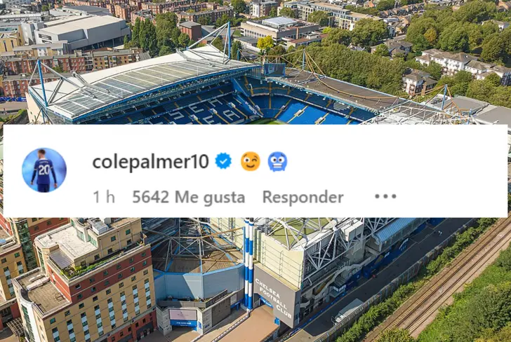 Mensaje de Cole Palmer para Kendry Páez