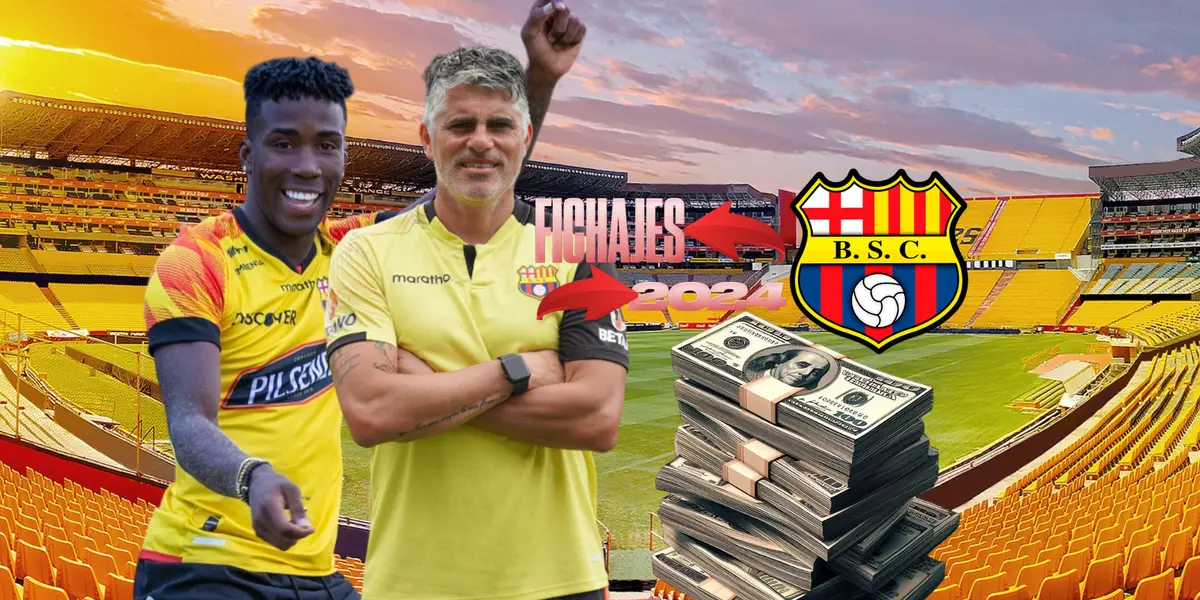 Costaría $750 mil ficharlo y Barcelona SC podría ir por una gran figura para reforzarse