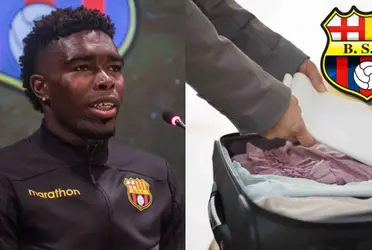 Dijeron que ya estaba afuera de Barcelona SC, mira lo que decidió el equipo sobre el futuro de Michael Carcelén que ya lo esperaban en Aucas