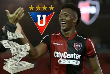 Djorkaeff Reasco suma minutos en Newell's y aún no es e titular indiscutible en delantera