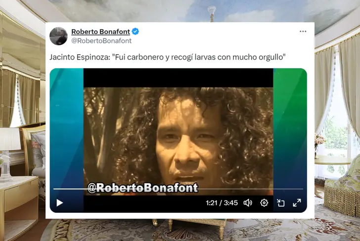 Historia de Jacinto Espinoza cuando era niño (Foto tomada de: X Roberto Bonafont)