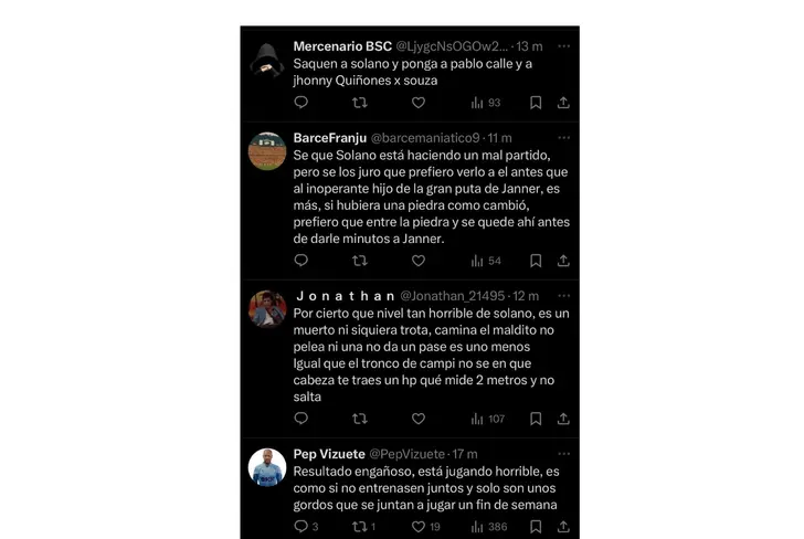 Captura de X
