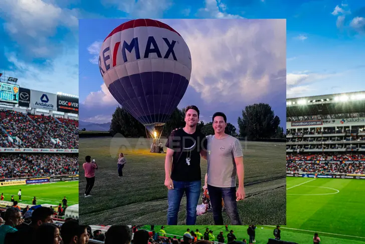 Ignacio Canuto promocionando Reymax (Foto tomada de: Aire Digital)
