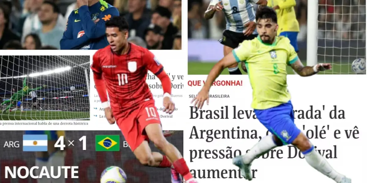 Lo festejan, así reaccionó la prensa de Brasil al saber que no jugarán en Quito frente a Ecuador