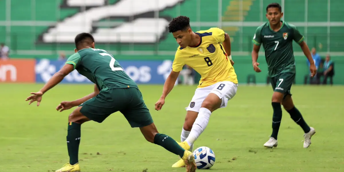 Ecuador y Bolivia Sub-20 en 2023 / Foto tomada de: El Comercio