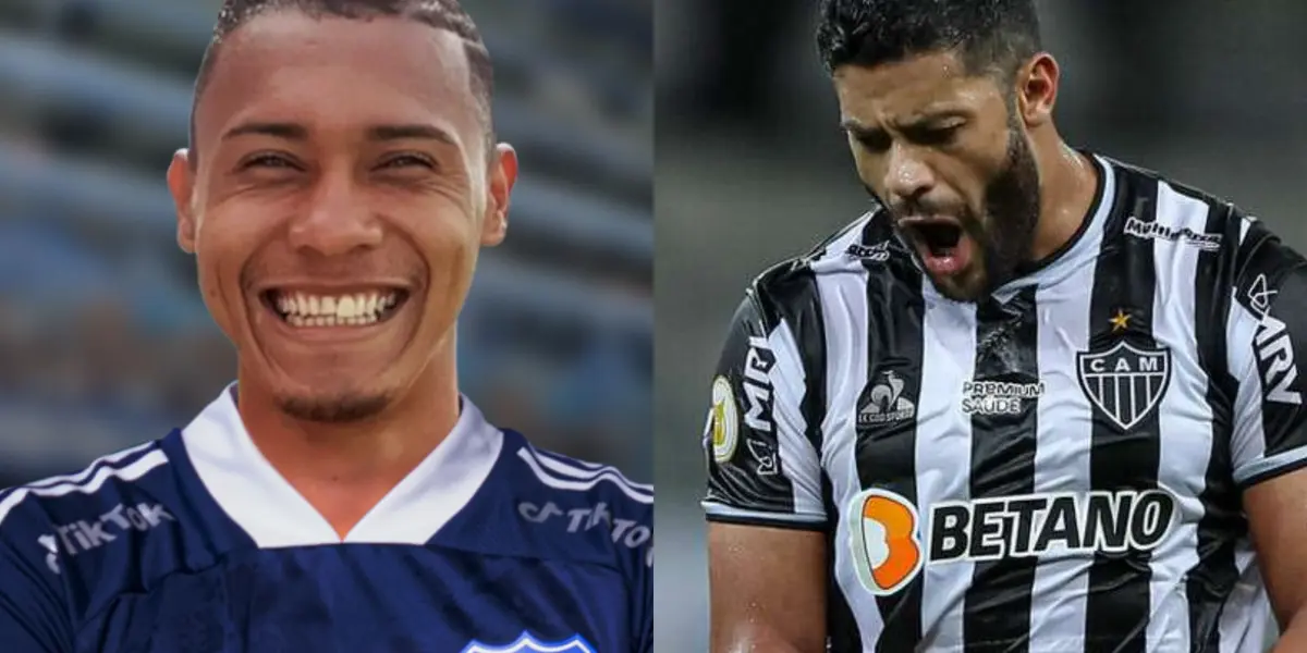 Eddie Guevara padeció a Hulk de Souza cuando intentó marcarlo