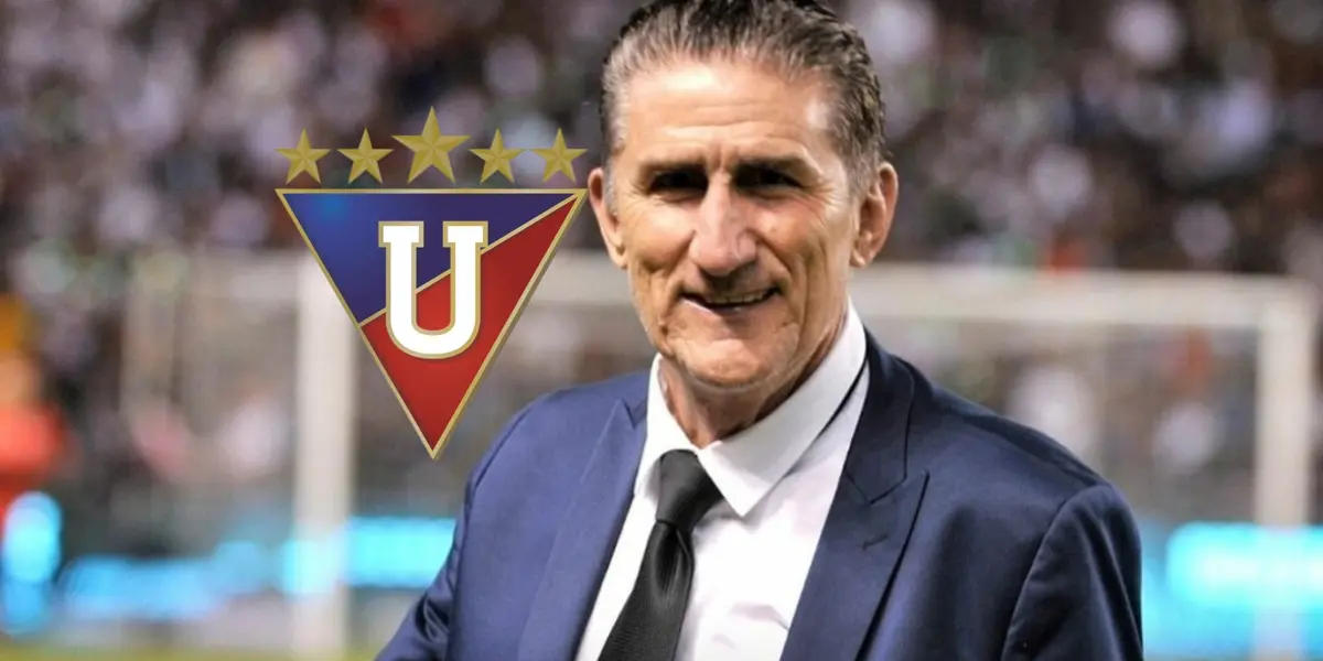 Edgardo Bauza ex entrenador de Liga de Quito 