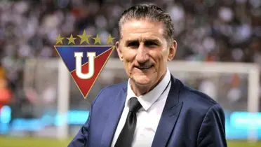 Edgardo Bauza ex entrenador de Liga de Quito 