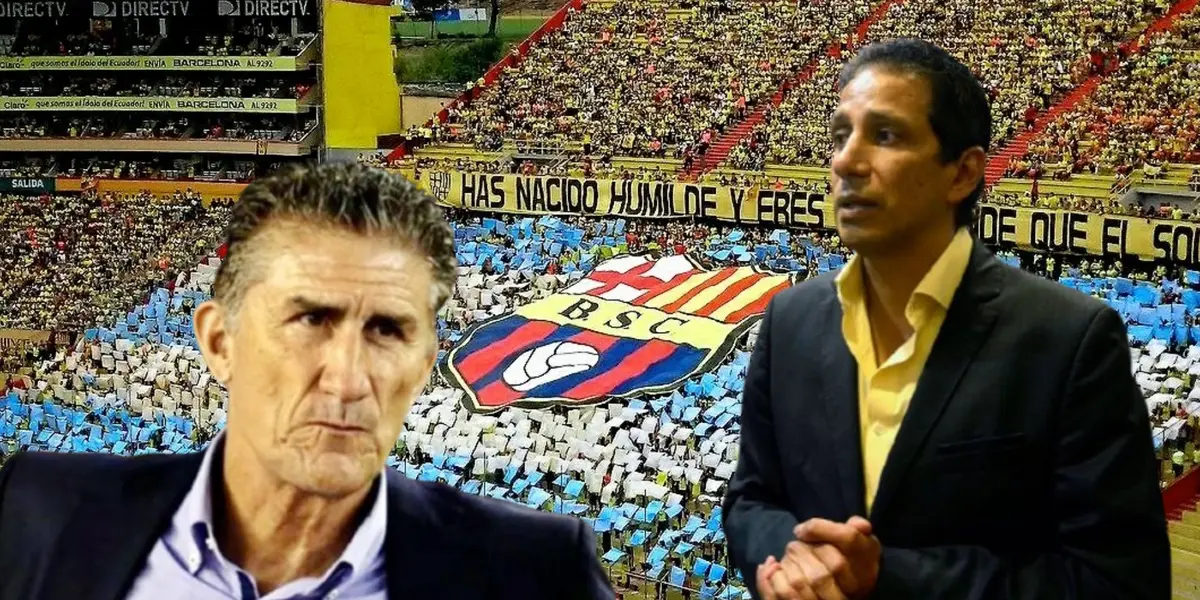 Edgardo Bauza y José Francisco Cevallos / Foto de: El Futbolero Ecuador