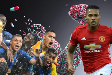 El campeón del mundo que no quiso fuera del Manchester United a Antonio Valencia y ahora dio positivo en un control antidoping 
