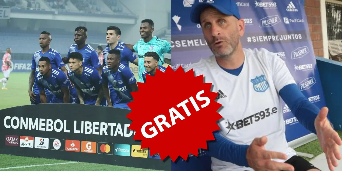 El defensa se ofreció para jugar en Emelec, sin embargo Miguel Rondelli no lo tiene en sus planes para el 2023