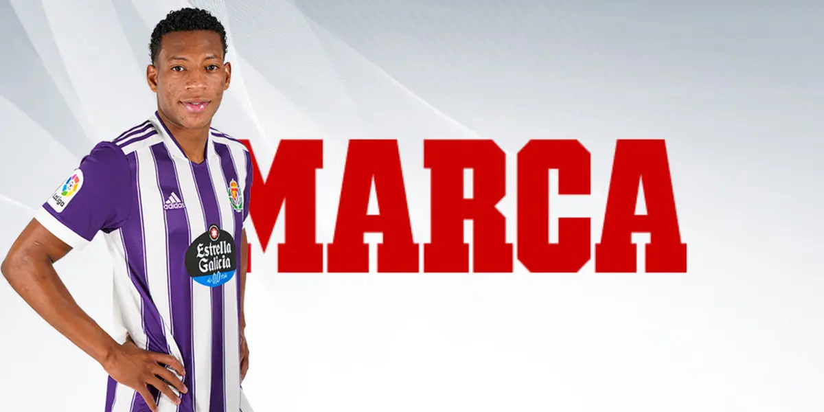 El ecuatoriano anotó el segundo gol para el Real Valladolid y la prensa no dudo en elogiarlo