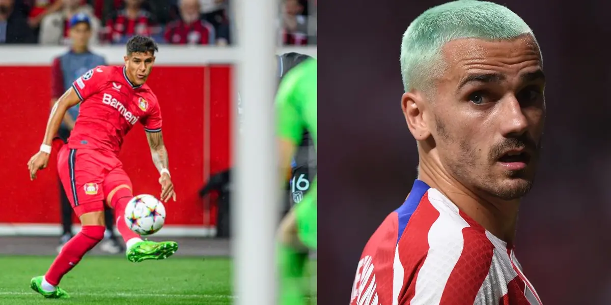 El ecuatoriano Piero Hincapié jugó un partido de 10 puntos y anuló al francés Griezmann