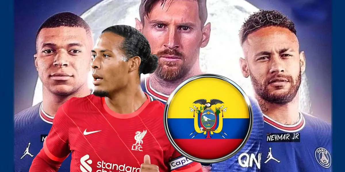 El ecuatoriano tiene mejores números que Virgil Van Dijk y hoy está feliz de jugar en Francia