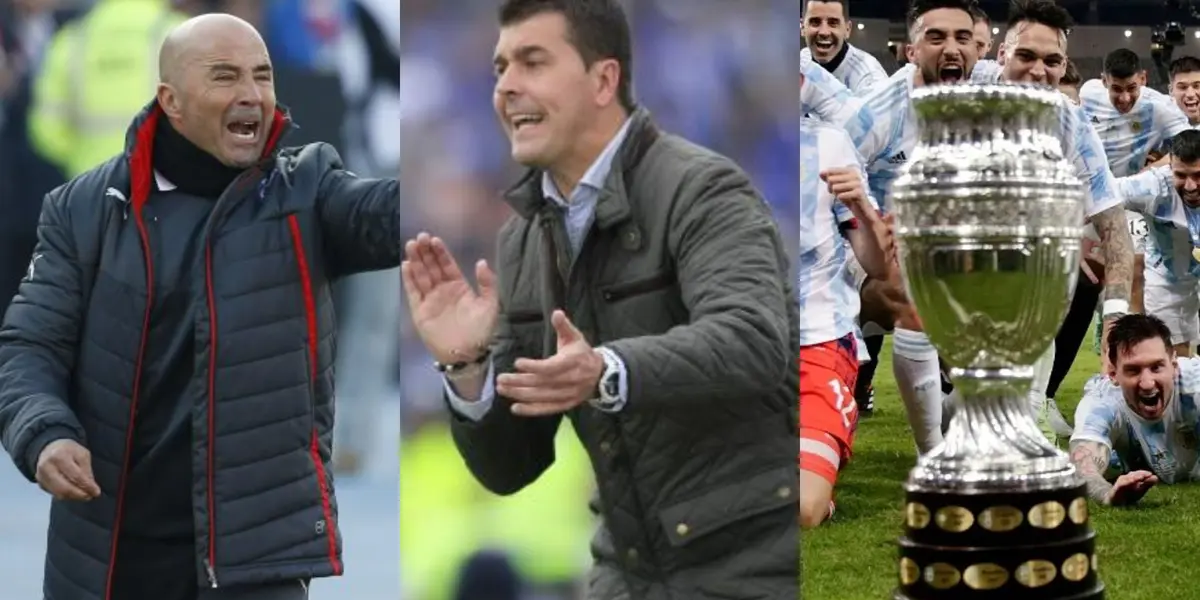 El entrenador es un fiel seguidor de la filosofía de Jorge Sampaoli y suena para poder tomar el lugar de Ismael Rescalvo en Emelec