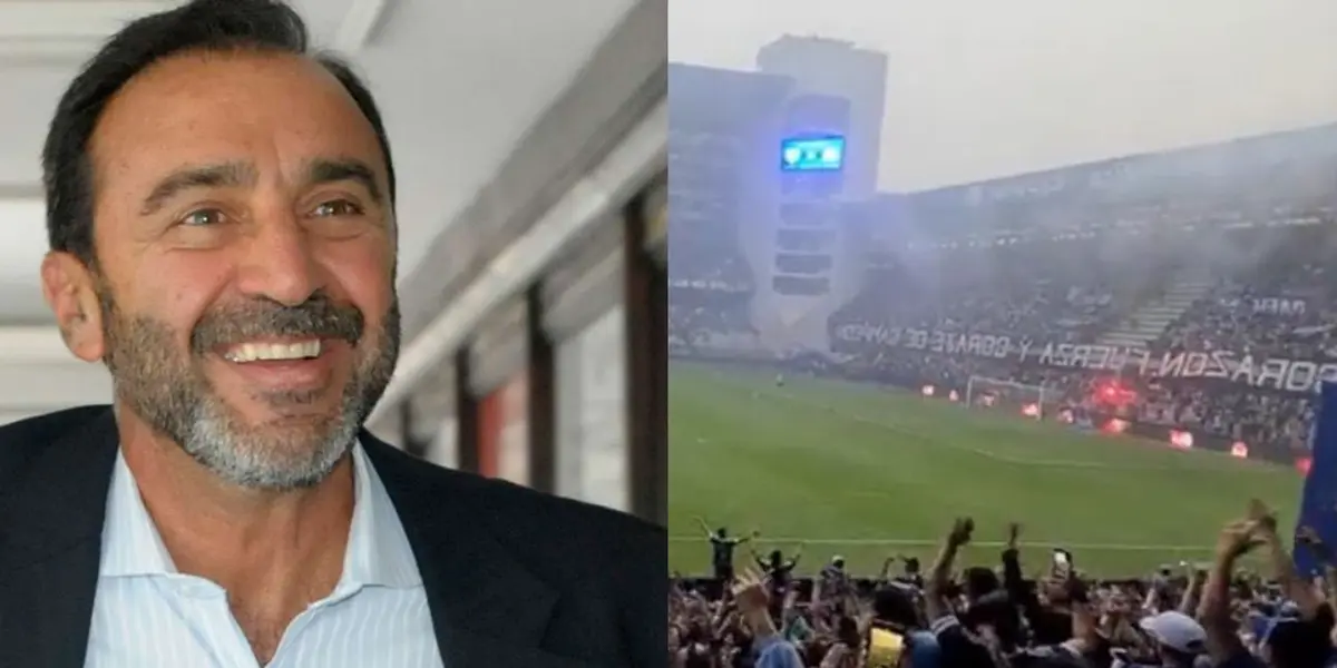 El estadio George Capwell luce totalmente lleno a pesar de que tenía la autorización para el 50%