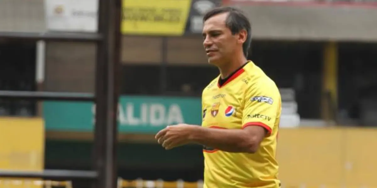 El estratega argentino ganó en Riobamba algo que Barcelona SC no conseguía hace mucho tiempo