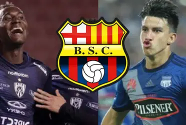 El ex jugador de Barcelona SC aprovechó el momento para burlarse de Emelec y de su compañero Fernando Gaibor