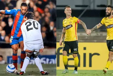 El futbolista tiene gran calidad en sus pies y practica jugadas que fueron vistas en Ronaldinho, se alista para llegar a Barcelona SC