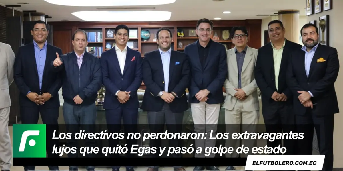 El Ingenerio Egas rompió el silencio además que explicó que sigue siendo el máximo directivo de la Ecuafútbol