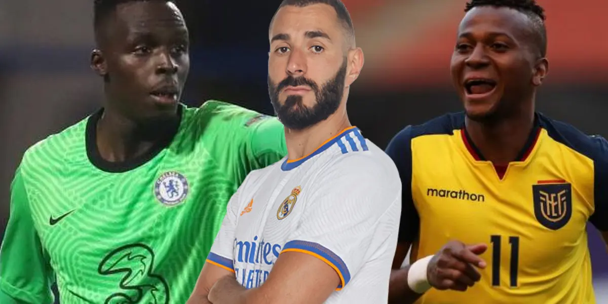 El "invencible" golero de Senegal quedó en ridículo ante Karim Benzema, que destapó el error del golero
