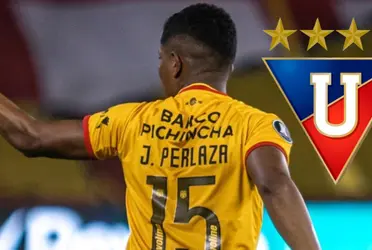 El jugador Jonathan Perlaza entró en la órbita de Barcelona SC