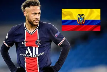 El jugador llegó a presentarle su familia a Neymar Junior, hoy juega en la Serie B