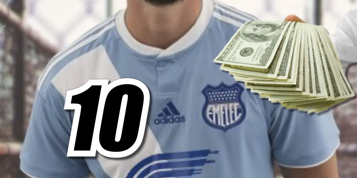 El jugador se alejó como opción para llegar a Emelec por sus altas pretensiones económicas, era el 10 que necesitaban