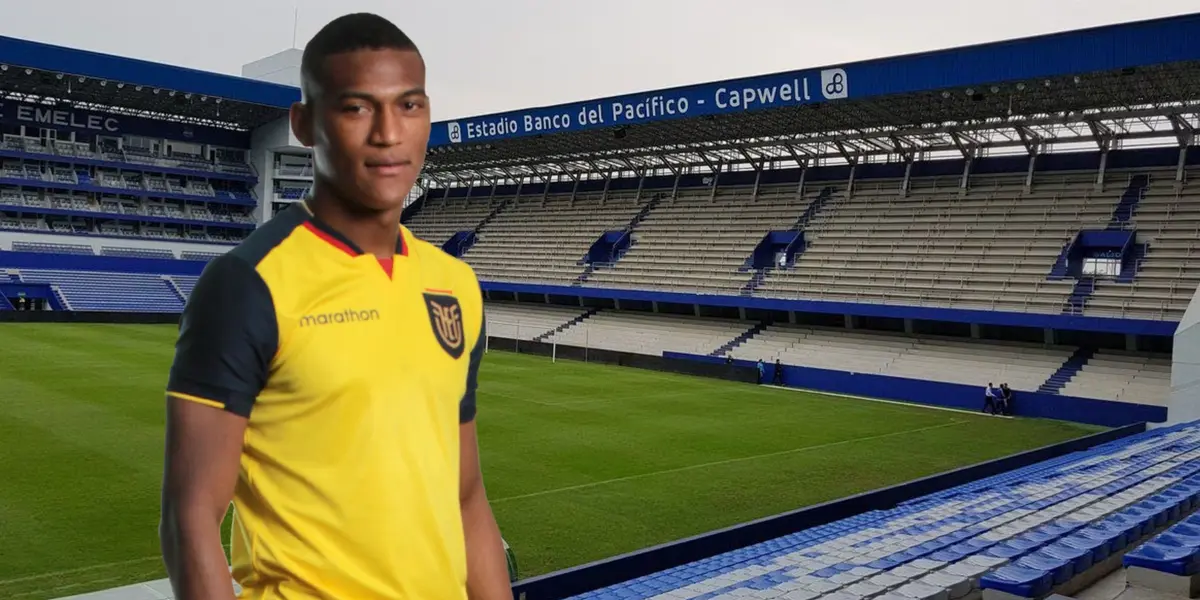 El jugador sonó para reforzar a Emelec en la presente temporada 