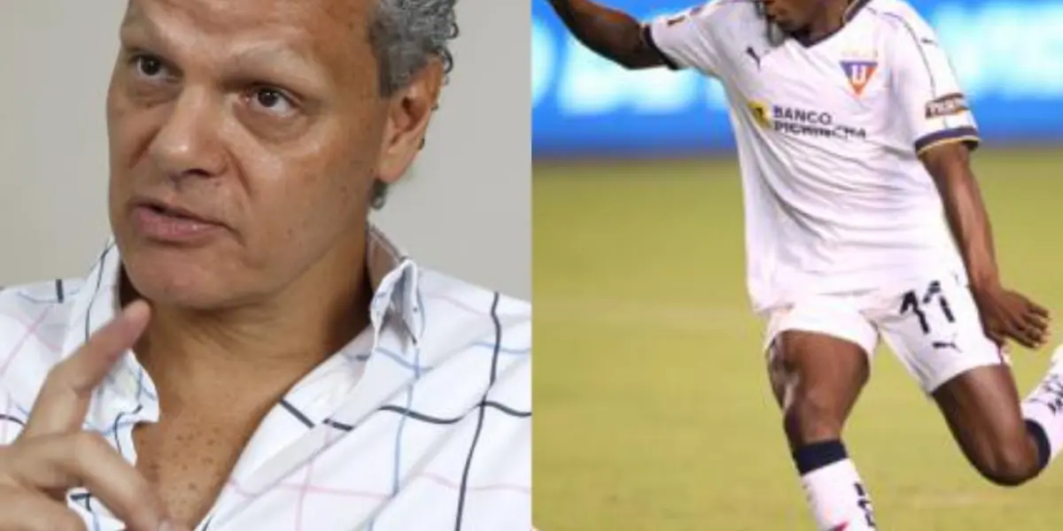 El máximo directivo de Liga de Quito no pudo concretar la llegada de Ánderson Julio