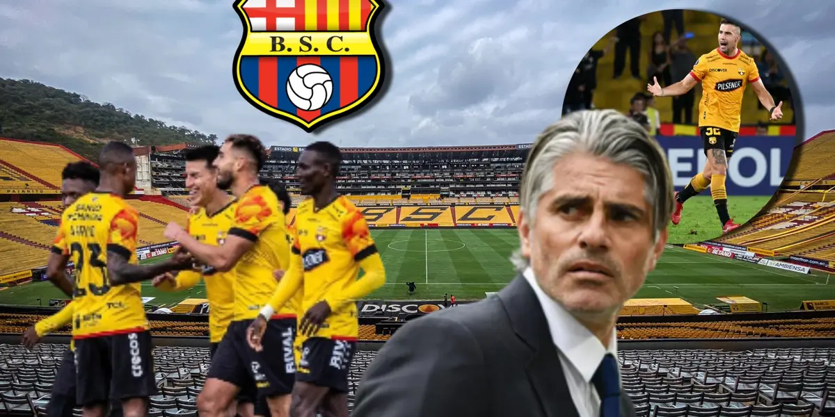 El nuevo mimado de Diego López en Barcelona SC, a Bauman ni lo miran