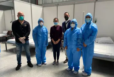 El reconocido medio AS realizó una reseña de la labor organizada por la LigaPRO, quienes habilitaron un Centro de Convenciones como hospital