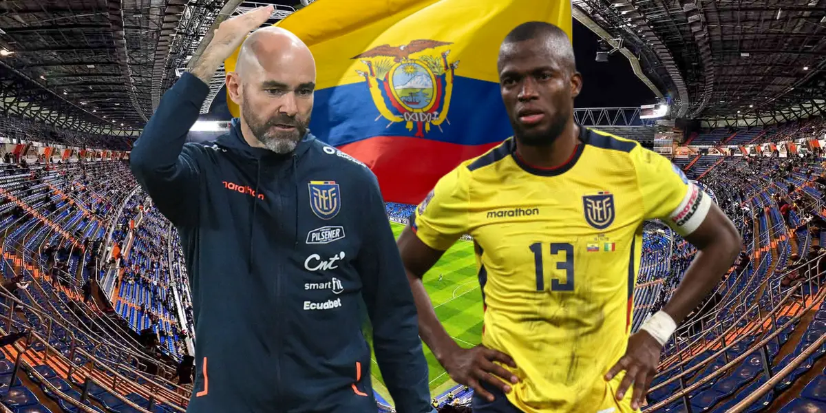 El reemplazante que tendría la Selección tras la baja de Enner Valencia