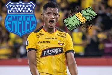 El sueldo probable de Perlaza en Emelec