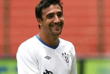 El uruguayo le dio muchas alegrías a la plantilla de Liga de Quito