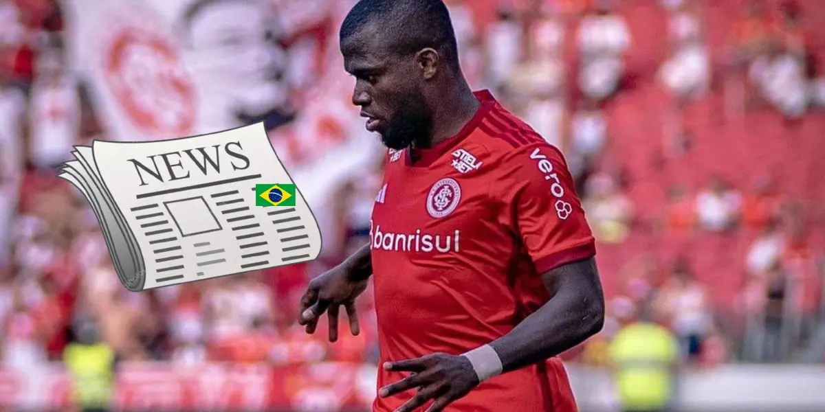 Enner Valencia con la camiseta de Inter. Foto: 'X'