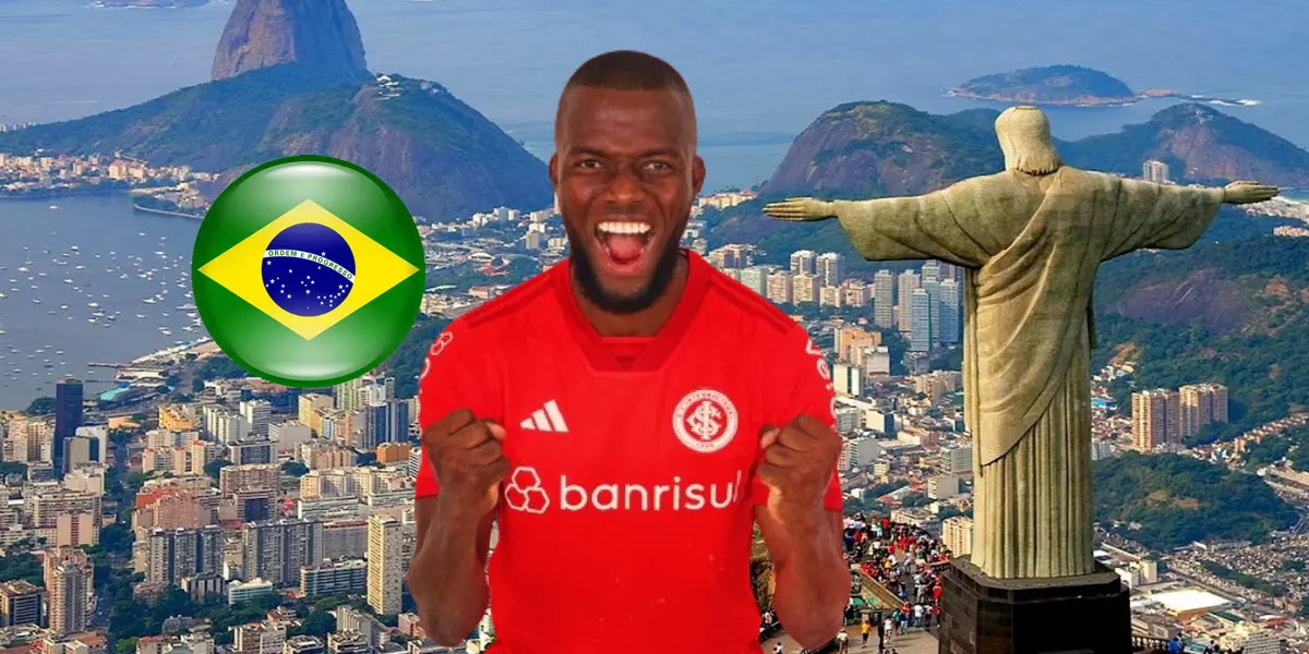 Enner Valencia recibió un reconocimiento en Brasil
