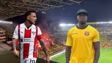 Ezequiel Piovi y Felipe Caicedo / Foto de: El Futbolero Ecuador