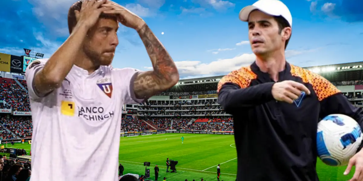 Ya le costó la derrota a Liga de Quito, pero para Josep Alcácer debe ir como titular