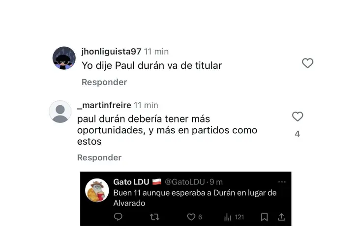 Captura de X